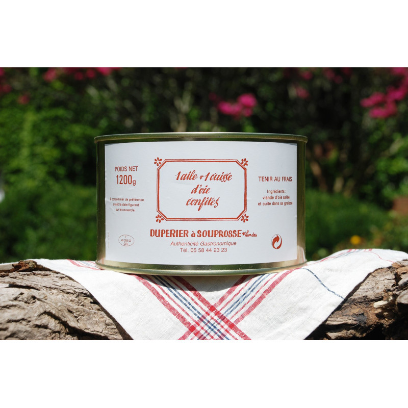 CONFIT D'OIE 1 AILE + 1 CUISSE