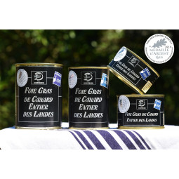 FOIE GRAS DE CANARD ENTIER DES LANDES (boite)