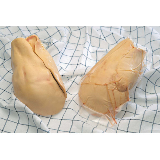 FOIE GRAS DE CANARD EXTRA DÉVEINÉ DU SUD OUEST