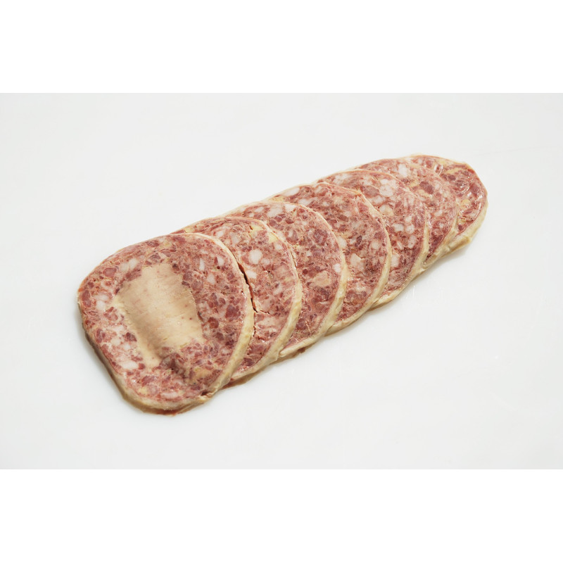 COU DE CANARD FARCI TRANCHÉ AU FOIE (200 g)