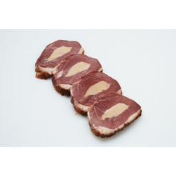 MAGRET FOURRÉ TRANCHÉ AU FOIE DE CANARD (120 g)
