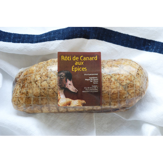 RÔTI DE MAGRET DE CANARD AUX ÉPICES