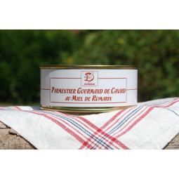 PARMENTIER GOURMAND DE CANARD AU MIEL DE ROMARIN