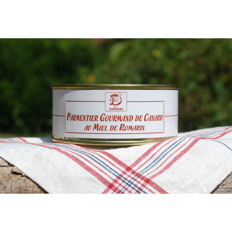 PARMENTIER GOURMAND DE CANARD AU MIEL DE ROMARIN