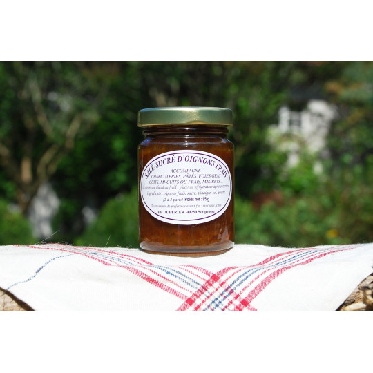 SALÉ - SUCRÉ D'OIGNONS