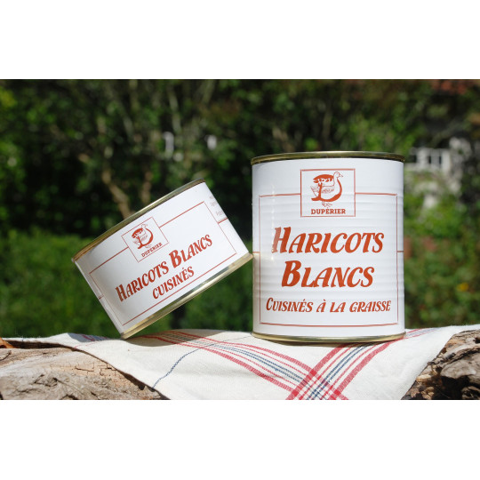 HARICOTS BLANCS CUISINÉS