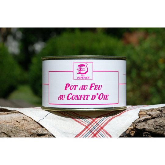 POT AU FEU AU CONFIT D'OIE