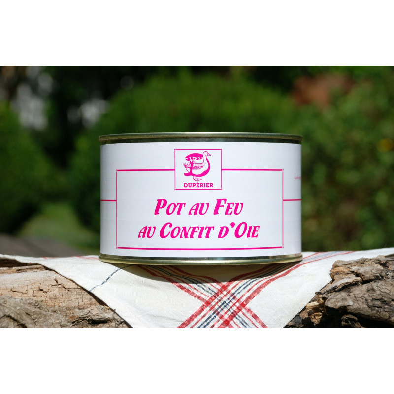 POT AU FEU AU CONFIT D'OIE