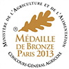 Medaille de bronze 2013