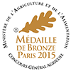 Medaille de bronze 2015