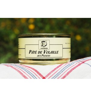 PÂTÉ DE VOLAILLE AUX PIGNONS