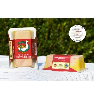 DOMAINE DU PERIE Foie gras de canard entier halal 3 parts 130g pas cher 