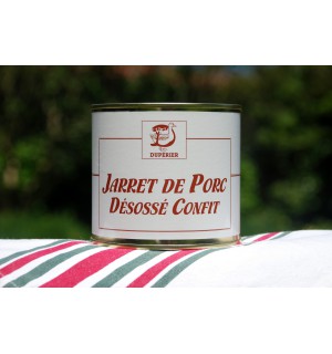 JARRET DE PORC DÉSOSSÉ CONFIT