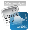 Selectionné par le Guide des Landes